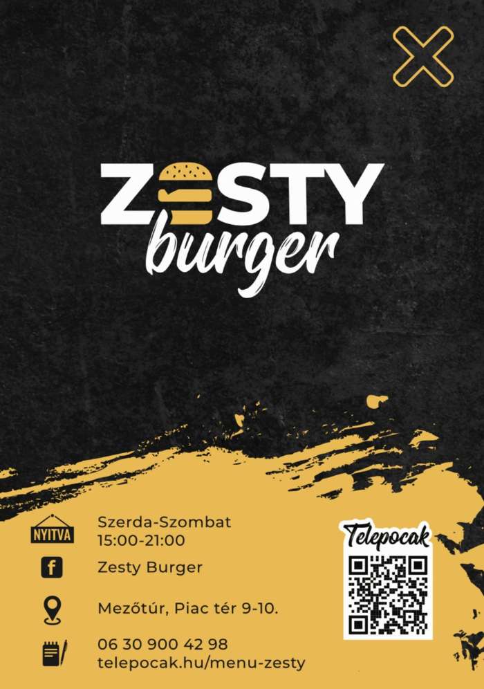 Zesty Burger  logó